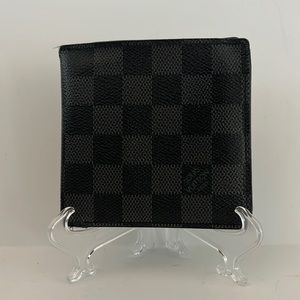 Louis Vuitton Damier Men's but Unisex women can use to Bi-fold Wallet